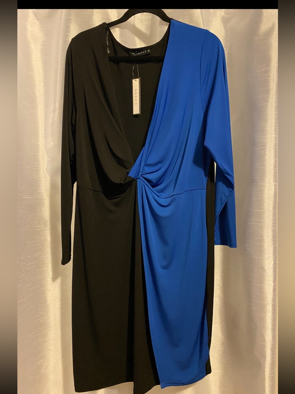 Soncy Colorblock Bodycon Dress